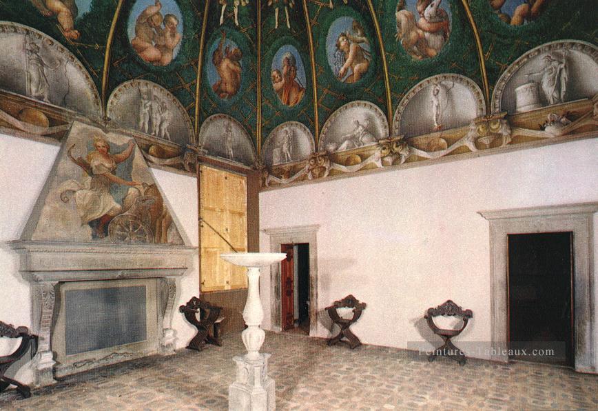 Caméra Di San Paolo Renaissance maniérisme Antonio da Correggio Peintures à l'huile